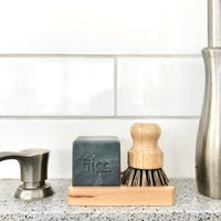 BAMBOO KNOB SCRUBBER NETTOIE DOUCEMENT SURFACES DELICATES