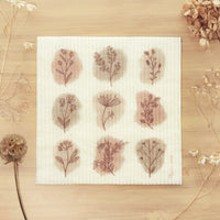 BROWN BOTANICAL SPONGE CLOTH REMPLACE 17 PAPIER ROULEAUX