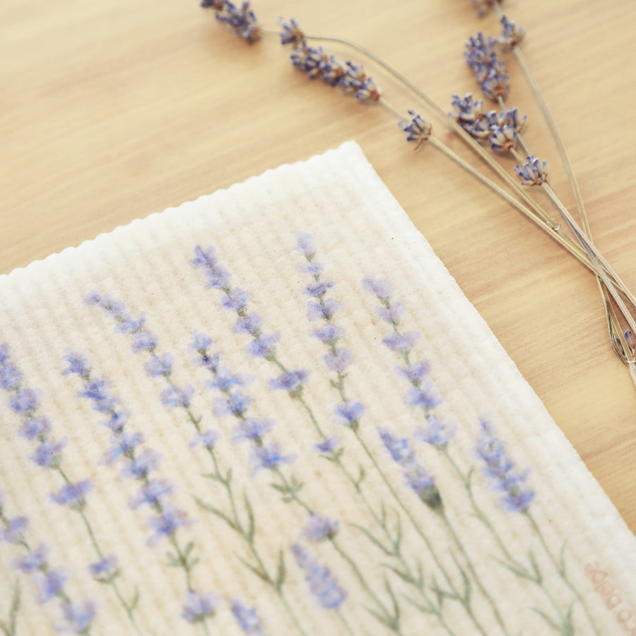 EPONGE LAVANDE REUTILISABLE ULTRA ABSORBANTE POUR CUISINE