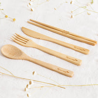 CUILLÈRE EN BAMBOU COMPOSTABLE DURABLE POUR MAISON