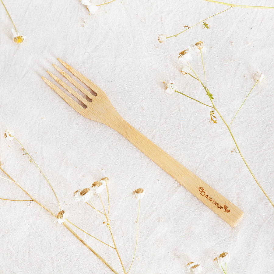 FOURCHETTE BAMBOU ANTIBACTERIENNE POUR MAISON DEPLACEMENT