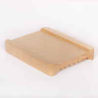 PLATEAU DOUBLE FACE BOIS NATUREL RANGEMENT OPTIMISE CUISINE