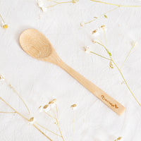 CUILLÈRE EN BAMBOU COMPOSTABLE DURABLE POUR MAISON