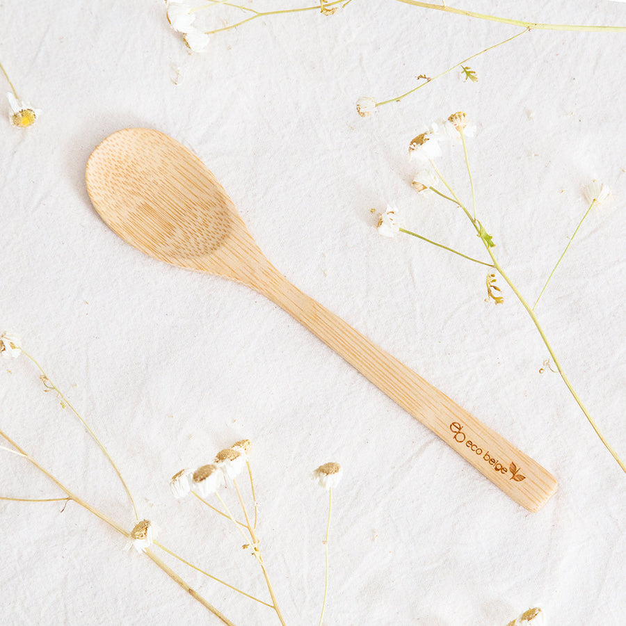 CUILLÈRE EN BAMBOU COMPOSTABLE DURABLE POUR MAISON