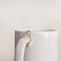 INFUSEUR THE DORE EN FORME THEIERE SANS SACHET REUTILISABLE
