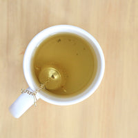 INFUSEUR THE DORE EN FORME THEIERE SANS SACHET REUTILISABLE