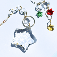 ATTRAPE SOLEIL PRISMES FALLING STAR LUMINEUX DECOR MAISON