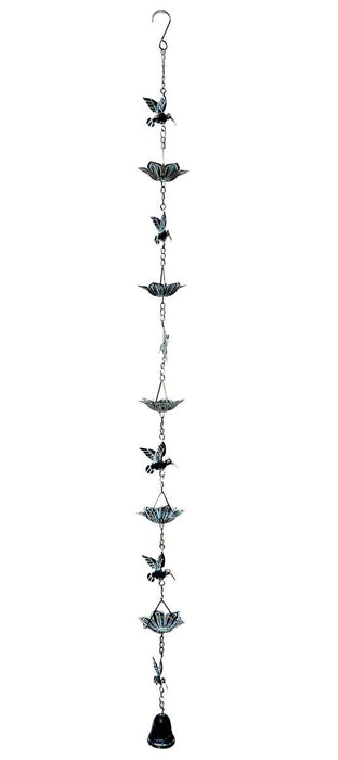 ATTRAPE PLUIE METAL COLIBRIS