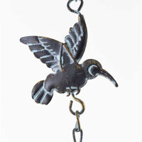 ATTRAPE PLUIE METAL COLIBRIS