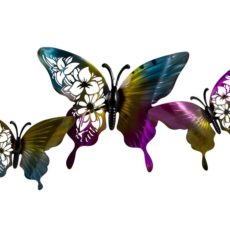 METAL WALL ART - BUTTERFLY
