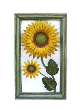 LARGE SUNFLOWER WALL DECOR