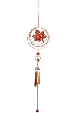 COPPER CHIMES - MAPLE LEAF