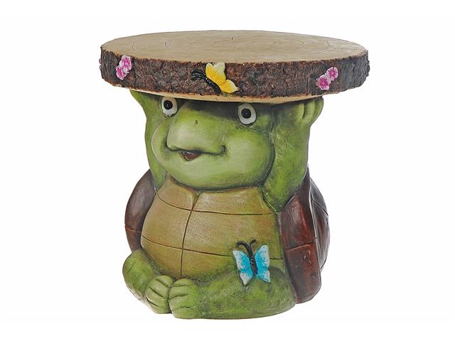 SUPPORT DE PLANTES TORTUE POUR JARDIN EXTÉRIEUR