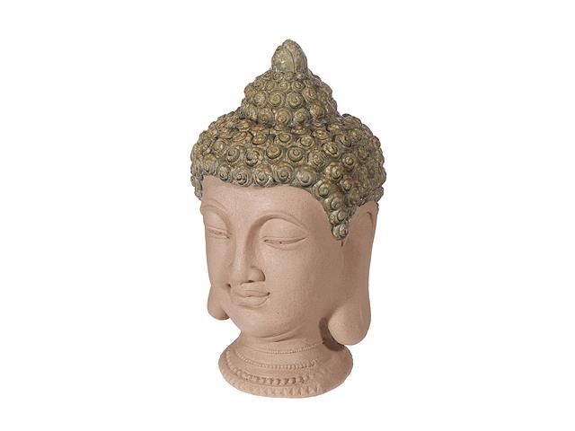 FIGURINE DE TÊTE DE BOUDDHA POUR JARDIN EXTÉRIEUR