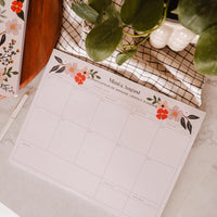 FLOWER BOMB AGENDA HEBDO PAGES DETCHABLES IDEAL PASSIONNEES