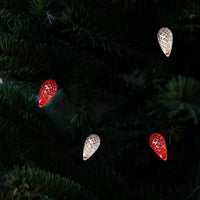 60 LUMIÈRES ROUGES: 10 GUIRLANDES