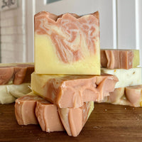 SAVON ARGILE ROUGE GINGEMBRE PAMPLEMOUSSE ULRICK HYDRATANT RAFFERMIANT SENSATION FRAÎCHE