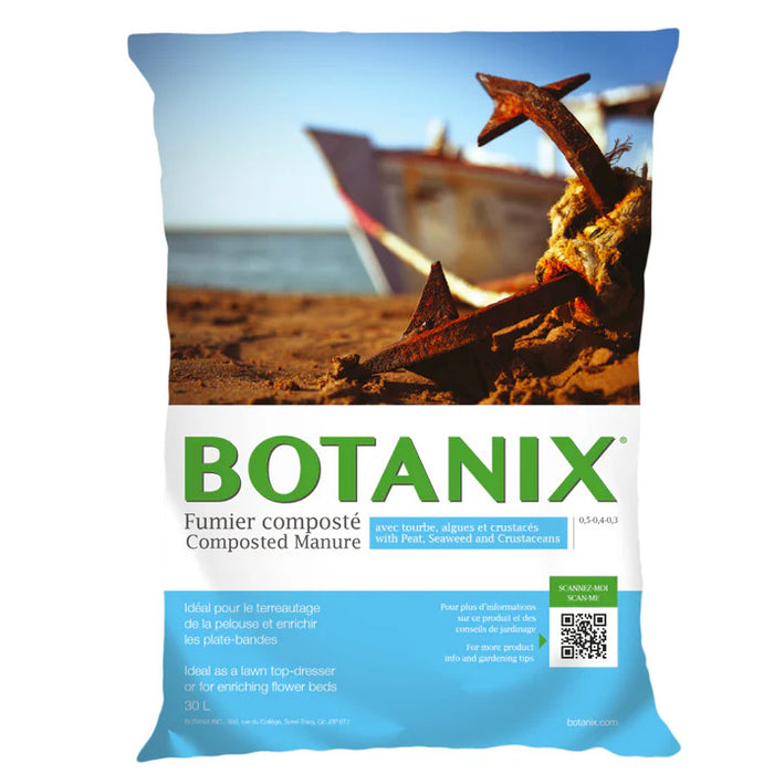 FUMIER COMPOSTÉ AVEC TOURBE, ALGUES ET CRUSTACÉS