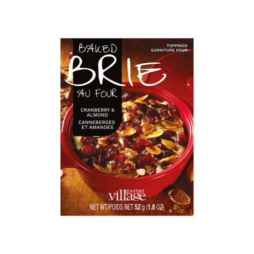 GARNITURE POUR BRIE - CANNEBERGES ET AMANDES