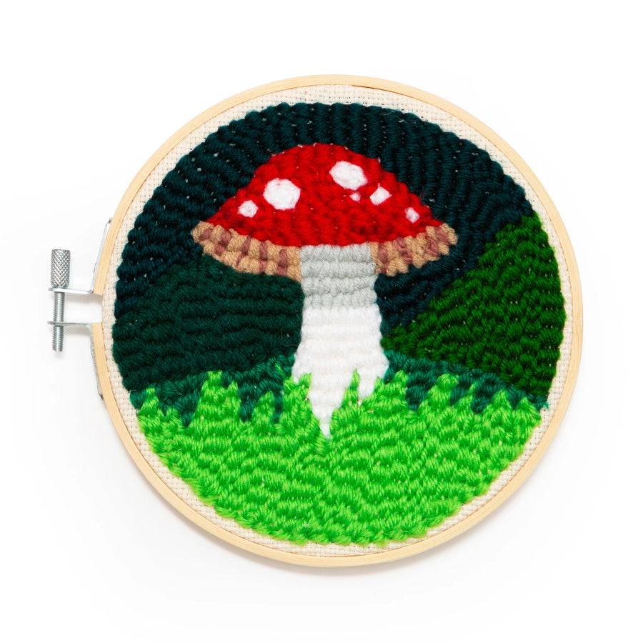 KIT DE BRODERIE - CHAMPIGNON