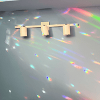 PRISME ARC EN CIEL DISPERSION LUMIÈRE DÉCO MAISON MAGIQUE