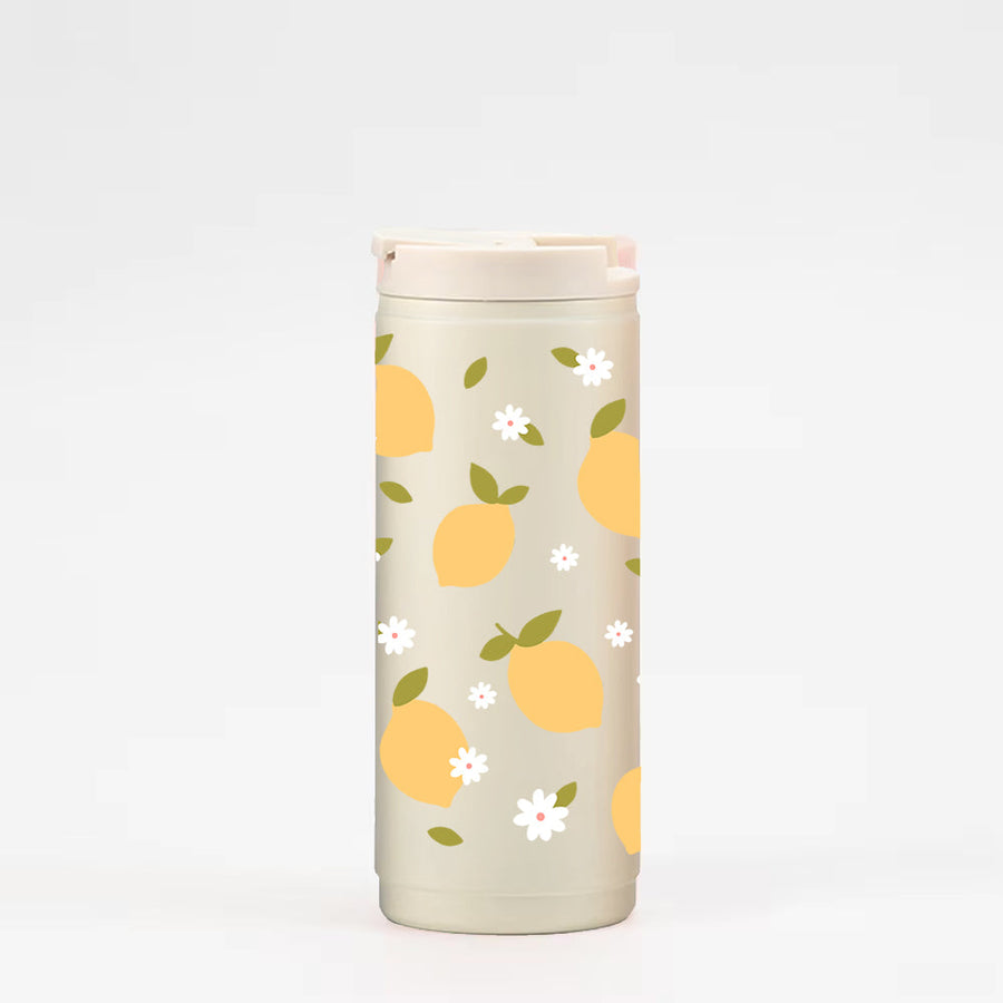 16 OZ INSULATED TUMBLER - LEMON CREAM
