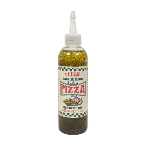 HUILE À PIZZA - À L'AIL ET AUX HERBES