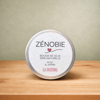 JASMINE TUBEROSE MAGNOLIA AMBER SCENTED SOY CANDLE