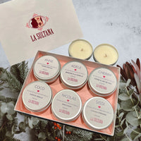 Set of 6 LUZ mini candles