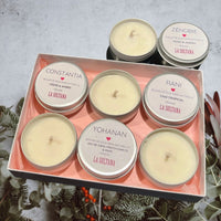 Set of 6 LUZ mini candles