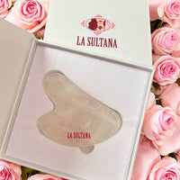GUA SHA QUARTZ ROSE OUTIL MASSAGE RELAXANT RADIANCE
