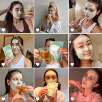 MASQUE VISAGE AU MATCHA RAFRAICHISSANT ET CLARIFIANT