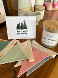 CARTE D'ANNIVERSAIRE - MIGHTY PINE