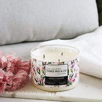 CHANDELLE - COTON ET ORCHIDÉE