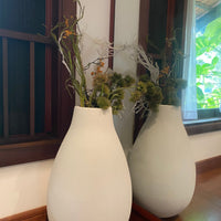 VASES BLANCS ARTIPLANTO COLLECTION POUR DECOR INTERIEUR ELEGANT MODERNE STYLECONTEMPORAIN