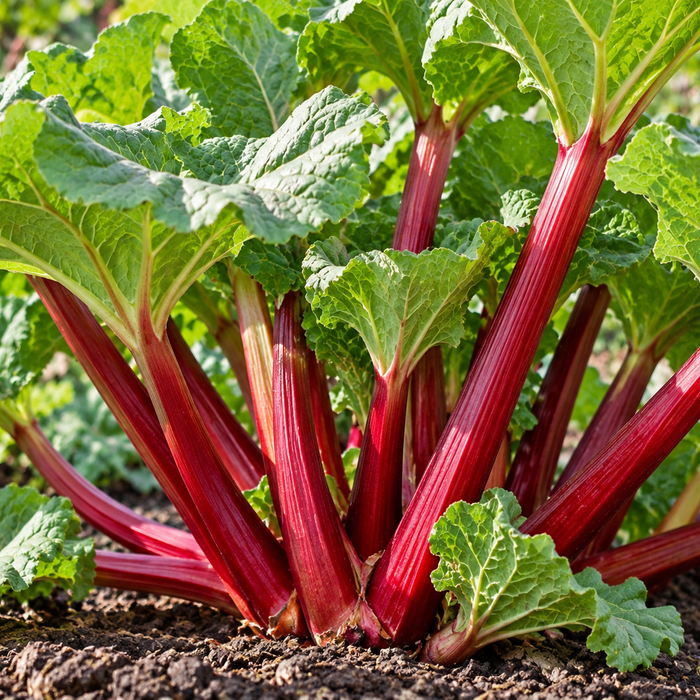 RHEUM RHABARBARUM ORGANIC VALENTINE
