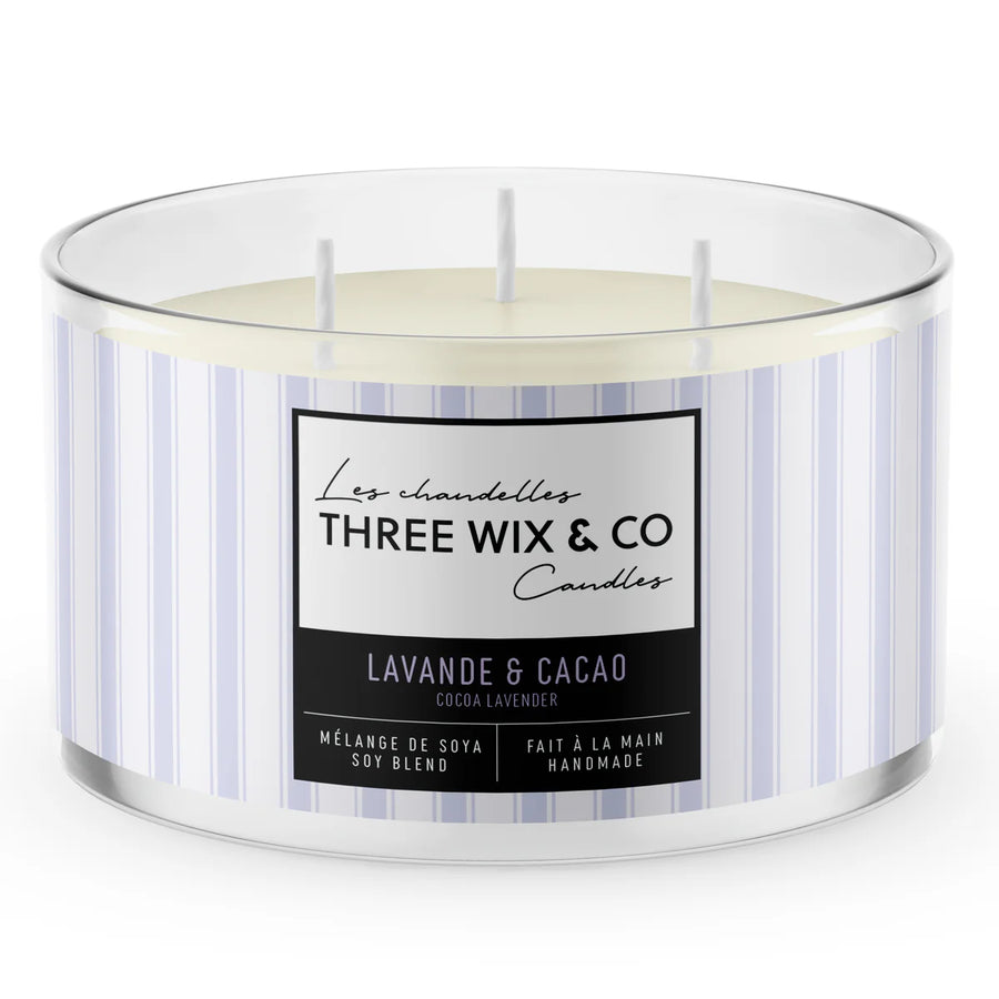 CANDLE - LAVENDER & COCOA
