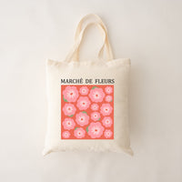 REUSABLE BAG - FLOWER MARKET 02