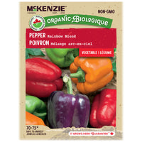 SEMENCES DE LEGUMES BIO: POIVRON MÉLANGE ARC-EN-CIEL