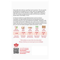 SEMENCES DE LEGUMES: POIS - SUGAR SNAP EDIBLE POD