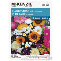 SEMENCES DE FLEURS: PLATE-BANDE D'ANTAN