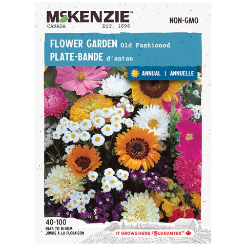 SEMENCES DE FLEURS: PLATE-BANDE D'ANTAN