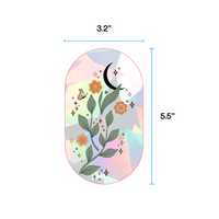 AUTOCOLLANT SOLAIRE MIDNIGHT SPROUT DECOR FENETRE MAGIQUE