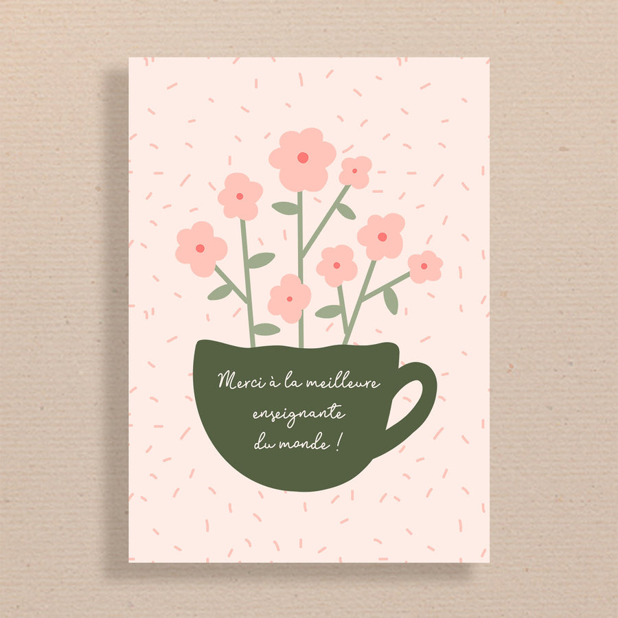 TEACHER THANK YOU CARD