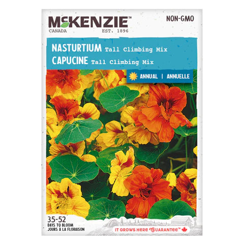 SEMENCES DE FLEURS: CAPUCINE - TALL CLIMBING MIX
