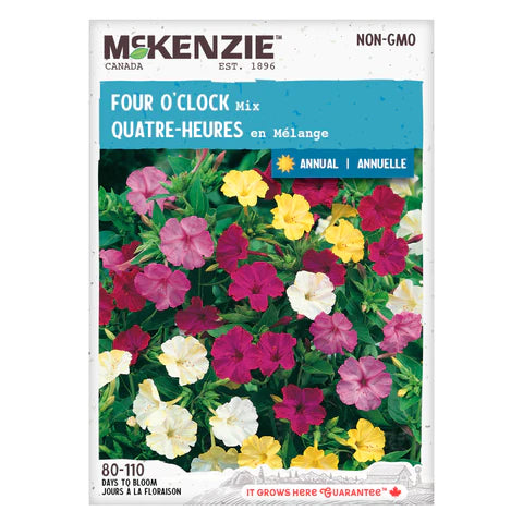 FLOWER SEEDS: FOUR O'CLOCK MIX