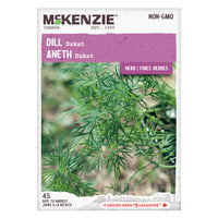SEMENCES DE FINES HERBES: ANETH - DUKAT