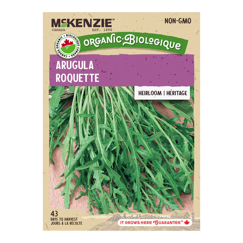ORGANIC HERB SEEDS: ARUGULA *ROCKET*
