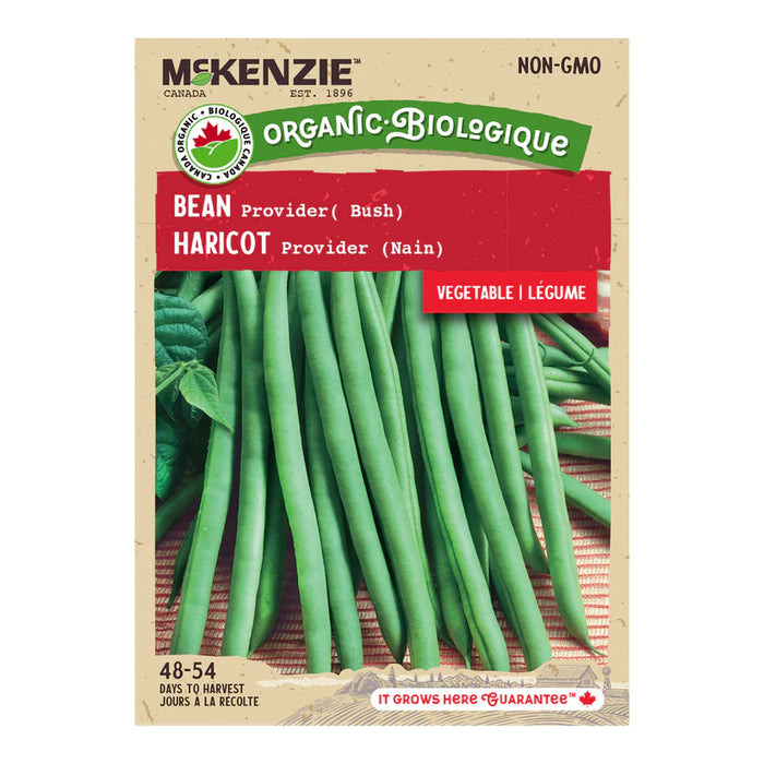 SEMENCES DE LÉGUMES BIO: HARICOT PROVIDER