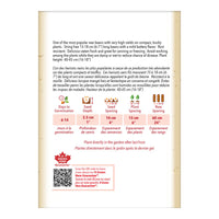 SEMENCES DE LÉGUMES BIO: HARICOT GOLDEN WAX BIO